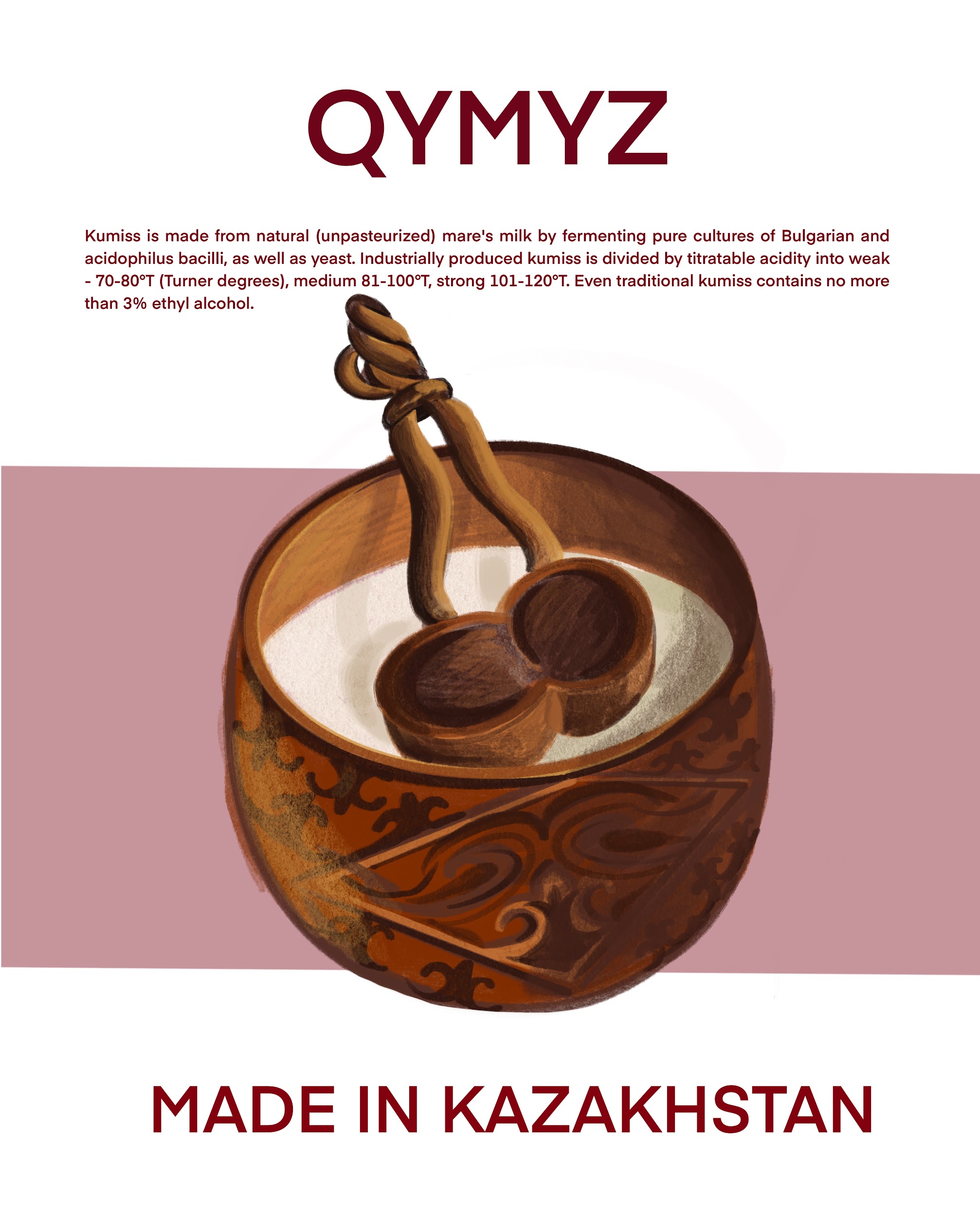 Kazakhstan Food Series Qymuz